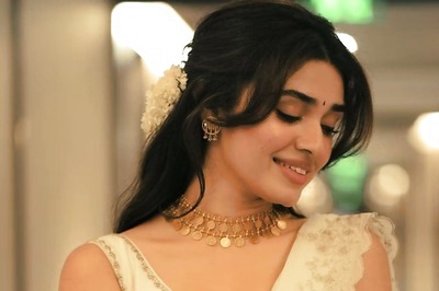 Actress Krithi Shetty Redefines Simplicity In White Lehenga During Onam