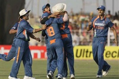 1st ODI: India hold nerve for thrilling win | Score | Pics