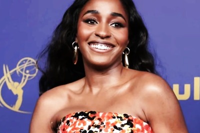 Emmys 2024: Ayo Edebiri Makes A Fun Statement In A Whimsical Sequined Bottega Veneta Gown