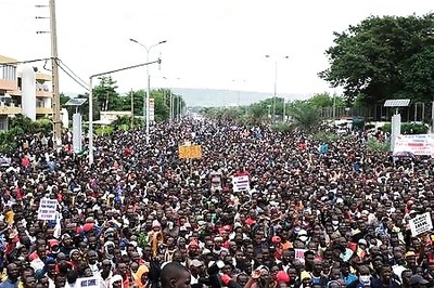 Mali police use tear gas, water cannon to disperse protesters