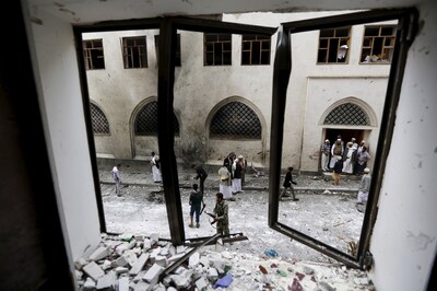 At least 13 killed in bomb attack on Saudi mosque