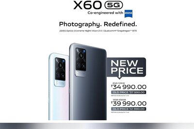 Vivo X60 Gets Price Cut in India, Price Now Starts at Rs 34,990