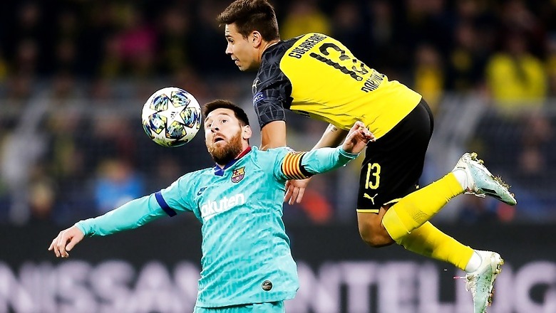 Champions League: Unlucky Borussia Dortmund Draw 0-0 With Barcelona on Messi Return