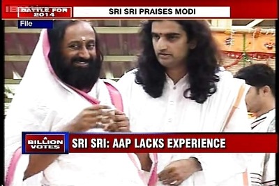 Sri Sri Ravi Shankar lauds Narendra Modi as a 'good man'