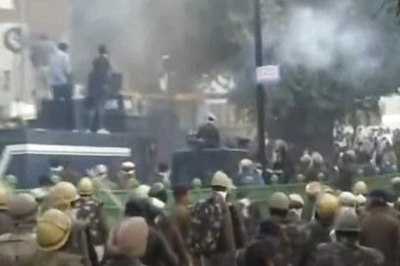 Haryana: Police Use Tear Gas on Protesters in Panchkula Demanding Restoration of Old Pension Scheme