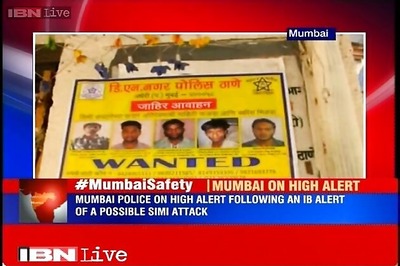 Intelligence inputs of terror attack by SIMI team puts Mumbai on high alert
