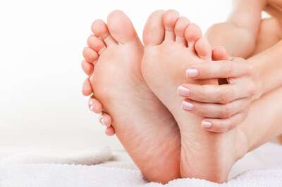 Scrub away, moisturise for clean feet