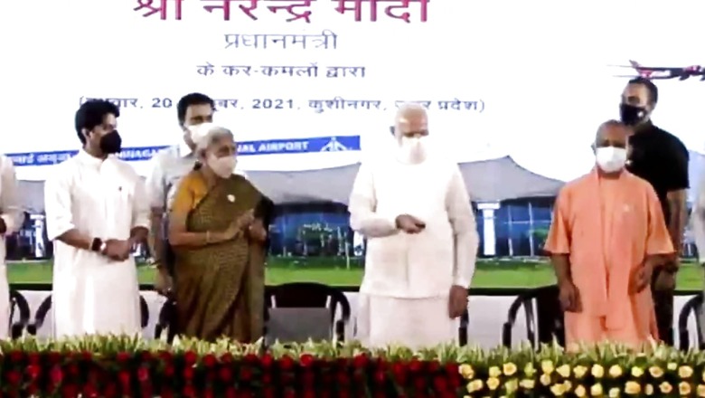 PM Modi Inaugurates Kushinagar Airport in Boost for Buddhist Circuit, Hails 'New Energy' in Aviation Sector