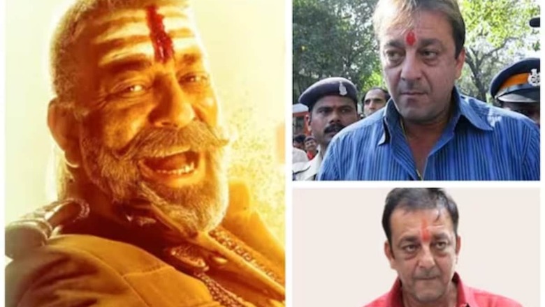 What Made Sanjay Dutt Wear A Red Tilak On His Forehead In 1990s