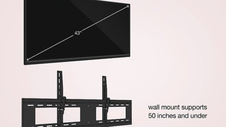 How to Install a Flat Panel TV on a Wall With No Wires Showing