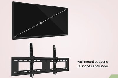 How to Install a Flat Panel TV on a Wall With No Wires Showing