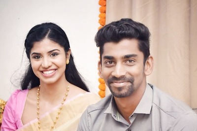 Tamil Actor Thalaivasal Vijay’s Daughter Gets Engaged To Cricketer Aparajith Baba