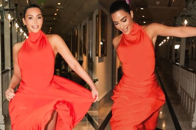 Kim Kardashian Drops Photos From Her Visit During Ambani Wedding, Frolics At Mumbai Hotel: 'Happy Place'