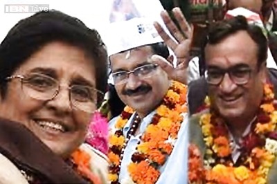 Voters' day out in Delhi; BJP and AAP in the race for top spot, Congress faces another rout