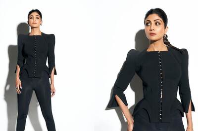 Shilpa Shetty Black Power Suit At Indian Police Force Trailer Launch Resonates With Strength and Boldness, See Pics