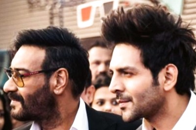 Kartik Aaryan's Rooh Baba Meets Ajay Devgn's Vijay Salgaonkar, Reveals '2nd October Ko...'