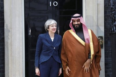 UK's Theresa May Defends Saudi Ties as Crown Prince Gets Royal Welcome in London