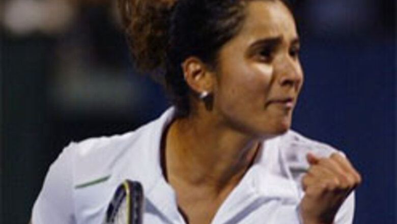 Sania Mirza moves into the third round