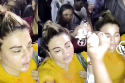 Rakhi Sawant Faints And Falls Down Outside Police Station After Husband Adil Khan Durrani's Arrest