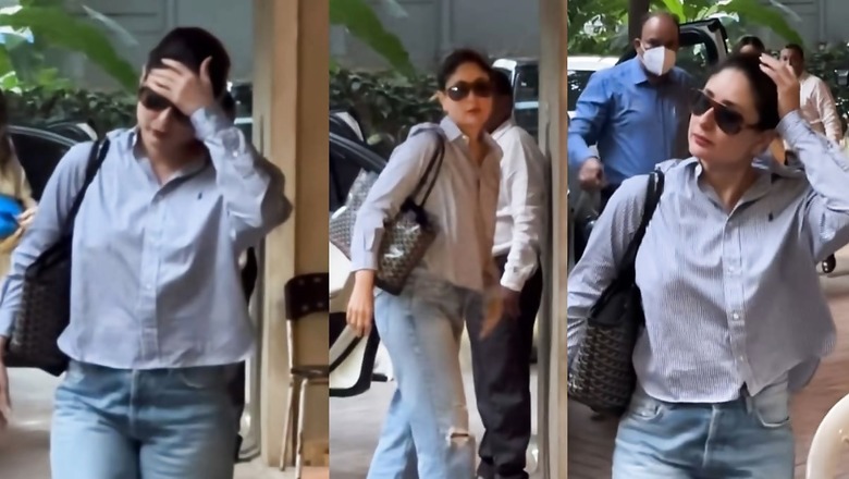 Kareena Kapoor Khan, In Stripe Shirt And Denim, Looks Summer Ready