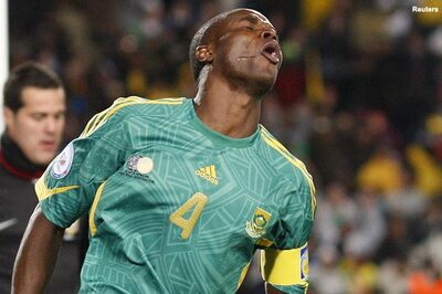 Mokoena earns 100th cap for South Africa