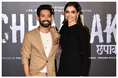 Deepika Padukone Welcomes New Year In Punjabi Style with Co-Star Vikrant Massey
