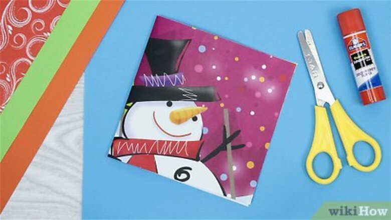 How to Make a Gift Box out of a Greeting Card