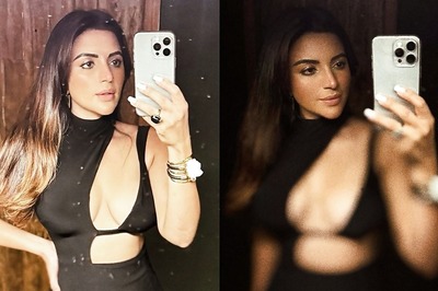 Shama Sikander Blurs Her Photo As She Goes Bold In a Black Cut-Out Dress | Check Here