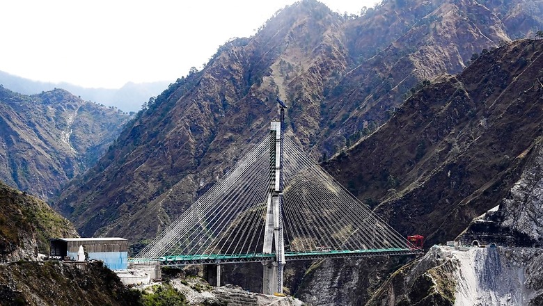 India's First Cable-stayed Bridge on J&K's Anji River is Ready | WATCH Time-lapse Video