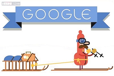'Tis the season! Google marks Christmas Eve with second Happy Holidays doodle
