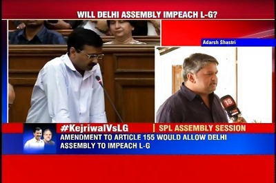 AAP MLA Adarsh Shastri wants Delhi L-G impeached, seeks amendment to Constitution's Article 155