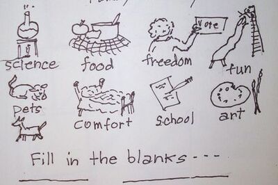 How to Draw and Paint a Thankfulness Quilt