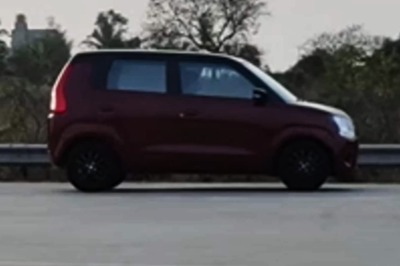 Maruti Suzuki WagonR Facelift Spotted During Commercial Shoot
