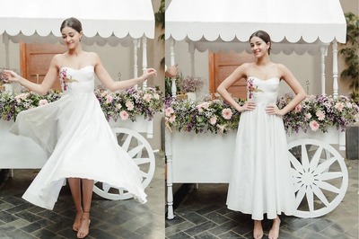 Loved Ananya Panday's White Bridesmaid Outfit? It's worth Rs 23,000