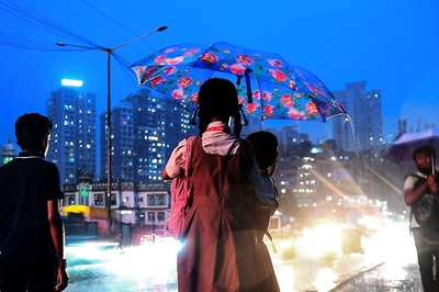 Mumbai: Heavy Rain Forces School Closures, Disrupts Train Services; Red Alert Till Thursday Morning