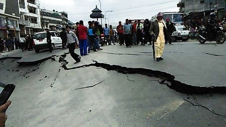 In pics: Major earthquake shakes north India, Nepal; magnitude recorded at 7.5 on Richter scale