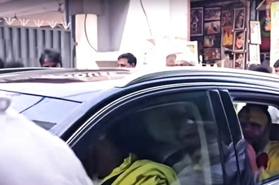 Premanand Maharaj's Audi Maneuvers Close Call with Oncoming Vehicle, Video Goes Viral