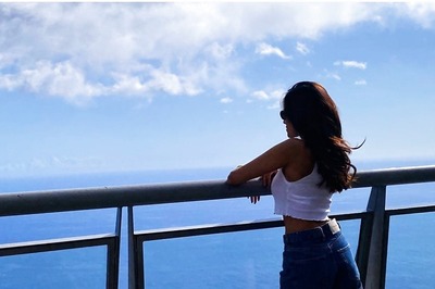 Malavika Mohanan Shares Exotic Scenery Pics from Portugal Trip, Stuns in Crop Top and Denim Shorts