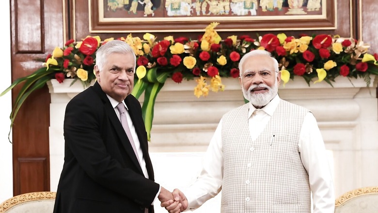 PM Modi Holds Talks with Sri Lankan President Wickremesinghe in Delhi