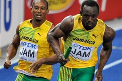 Bolt wins 3rd gold at worlds, minus world record