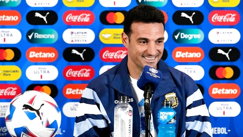 Argentina Coach Lionel Scaloni Calls for a Violence-free Copa America Final vs Colombia