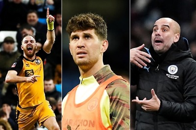 John Stones Mocked by Port Vale's Tom Pope Again, Pep Guardiola Not Amused