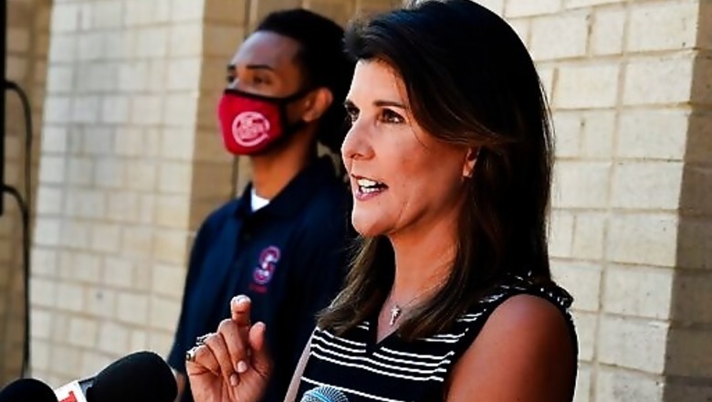 Haley Says She'll Back Trump, Stand Down If He Runs In 2024