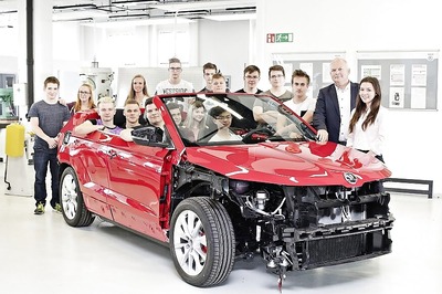 Skoda Karoq Convertible SUV Made by Skoda Students to Make its Debut