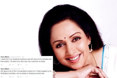 Hema Malini to Restrict Her Twitter Updates to Films and Dance