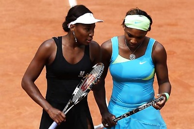 Williams sisters pull out of French Open doubles