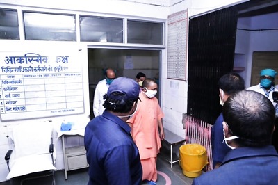 UP CM Yogi Adityanath Inspects Hospitals in Gorakhpur, Basti Districts
