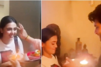 Karan Kundrra Welcomes Tejasswi Prakash To His House With An 'Aarti Ki Thali'; Watch This Adorable Video