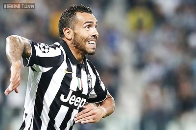 Serie A: Carlos Tevez leads Juventus to 1-0 win at AC Milan