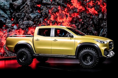 Mercedes-Benz X-Class Pickup Truck Unveiled, To Launch in 2017